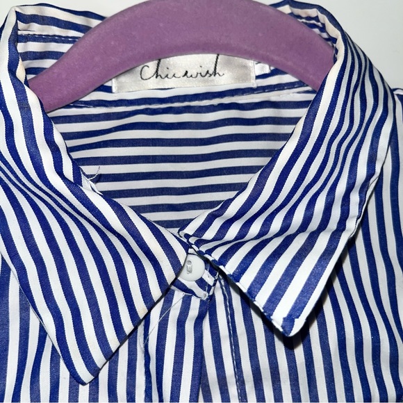 COPY - ChicWish Embroidered Button Down Tunic Length - Picture 5 of 10